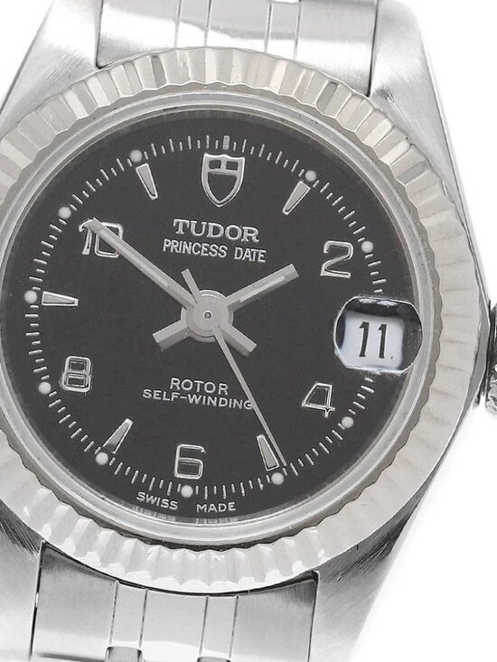 TUDOR Princess Date 92514 WG bezel 10P black Dial Automatic Ladies Watch_950623 Tudor TUDOR 92514 Princess Date WG Bezel Automatic Ladies  main image 3